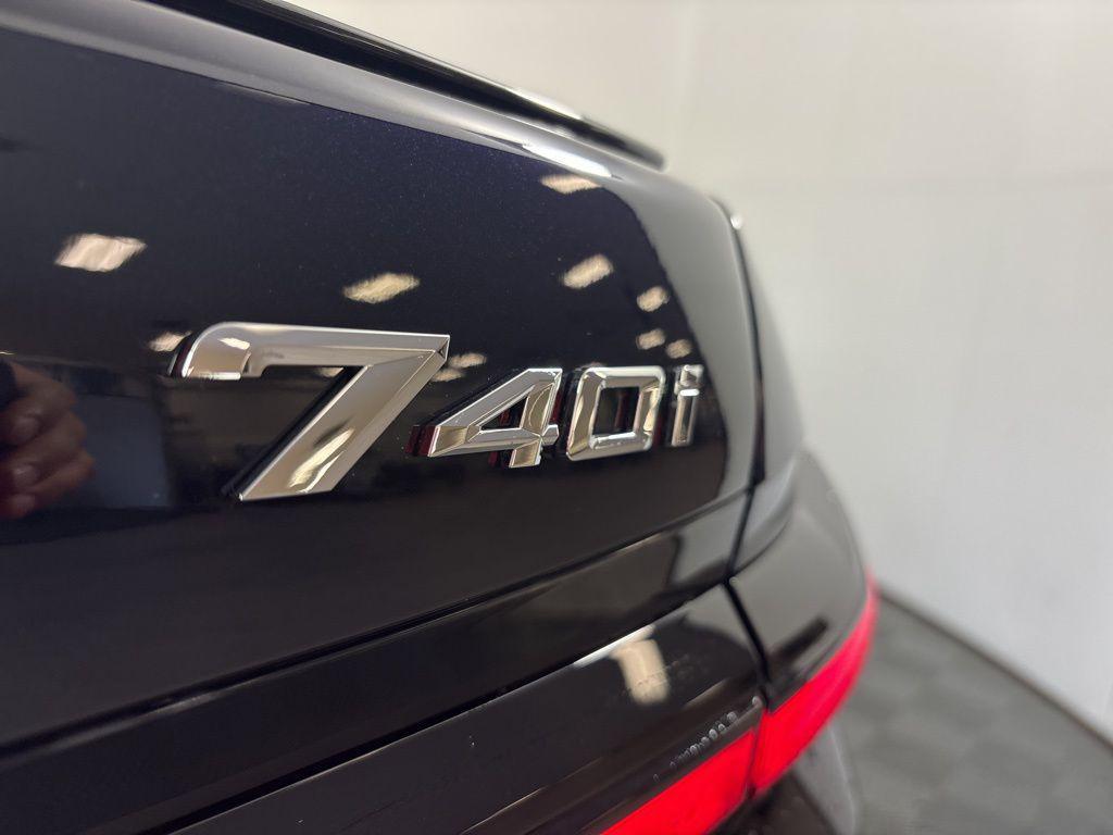 new 2025 BMW 740 car, priced at $104,475