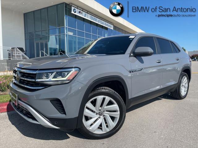 used 2021 Volkswagen Atlas Cross Sport car, priced at $24,762
