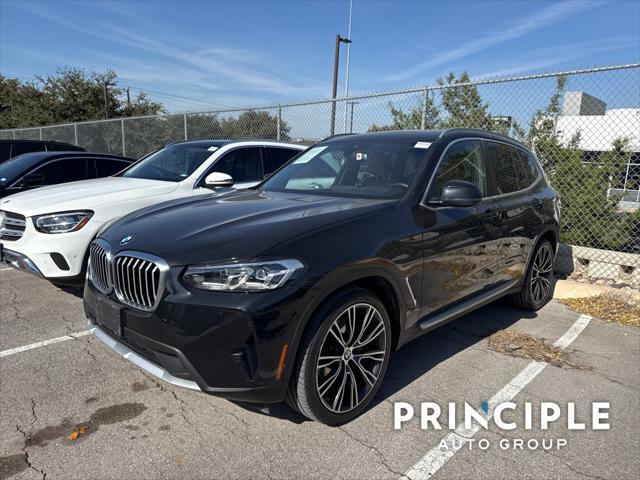 used 2022 BMW X3 car, priced at $31,962