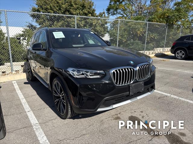 used 2022 BMW X3 car, priced at $31,962