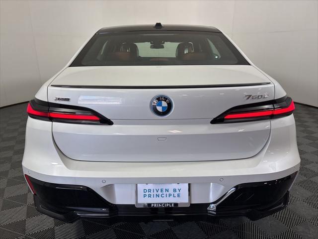 new 2025 BMW 750e car, priced at $116,075