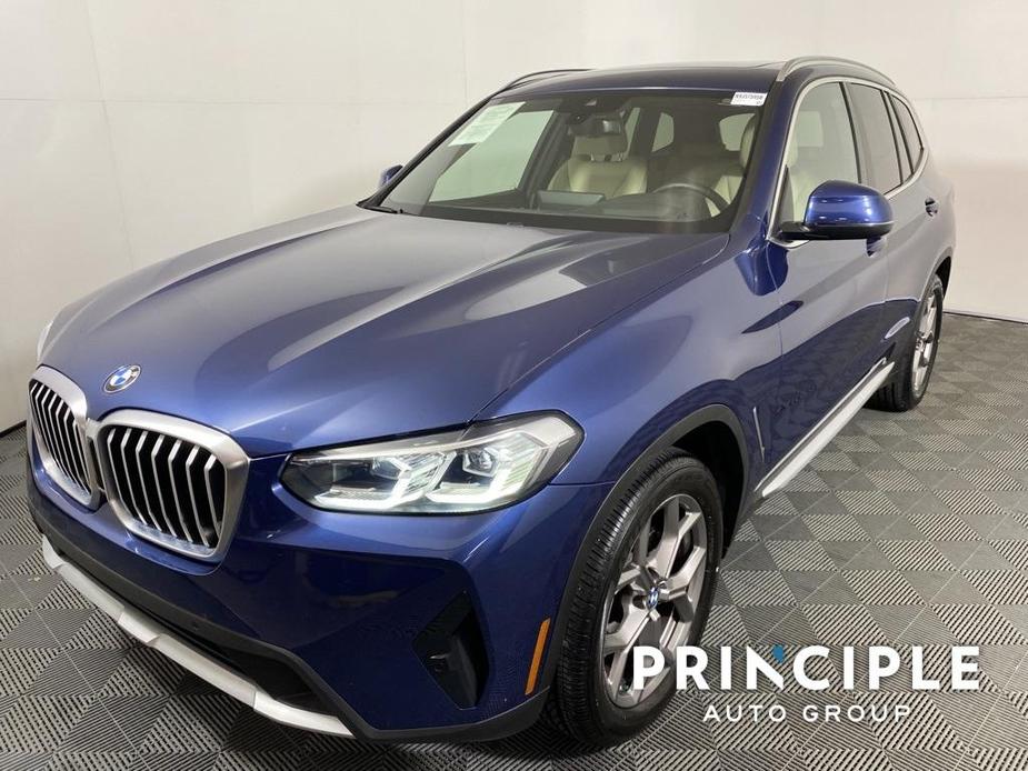 used 2022 BMW X3 car, priced at $37,562
