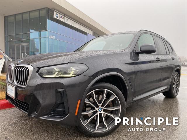 used 2022 BMW X3 car, priced at $31,462