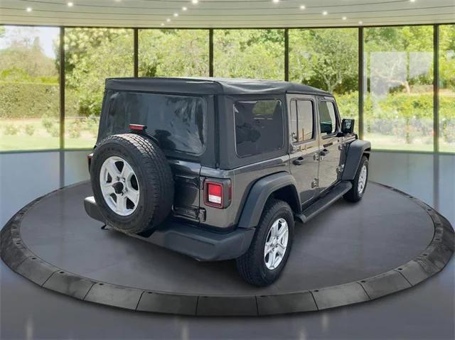 used 2021 Jeep Wrangler Unlimited car, priced at $27,600