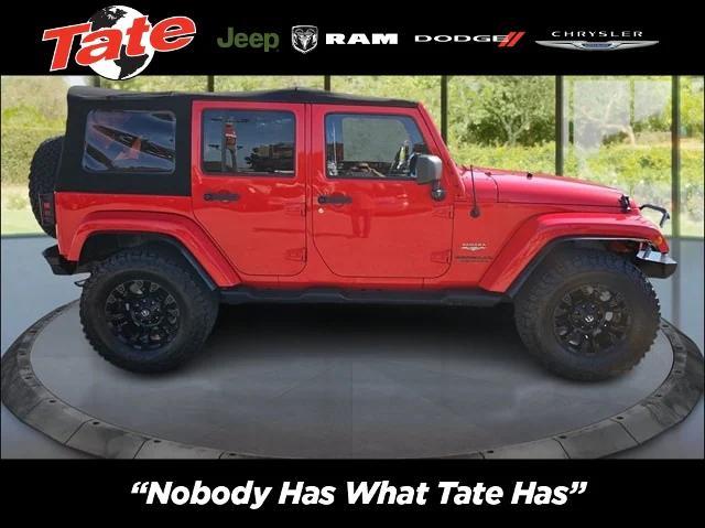 used 2015 Jeep Wrangler Unlimited car, priced at $19,987