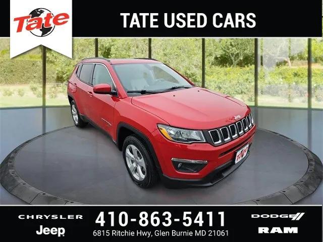 used 2021 Jeep Compass car, priced at $21,900