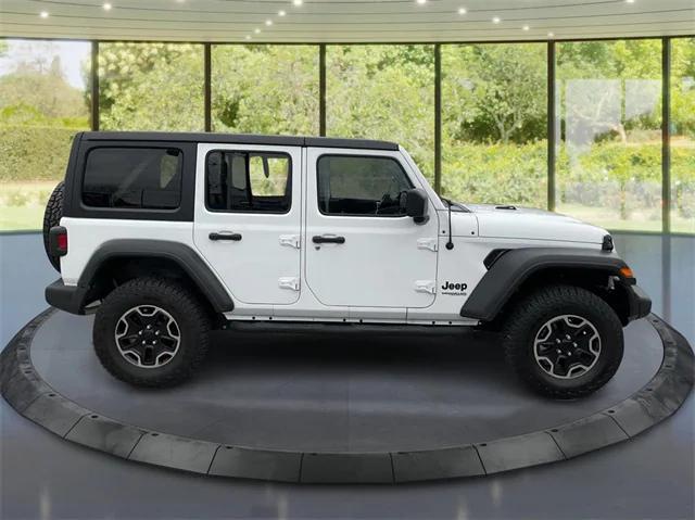 used 2021 Jeep Wrangler Unlimited car, priced at $33,900