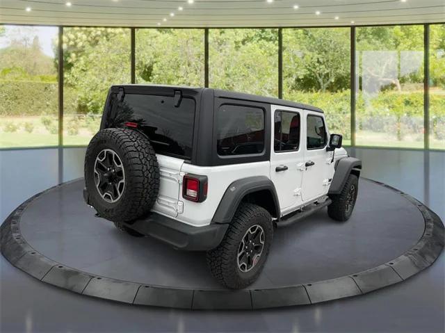 used 2021 Jeep Wrangler Unlimited car, priced at $33,900