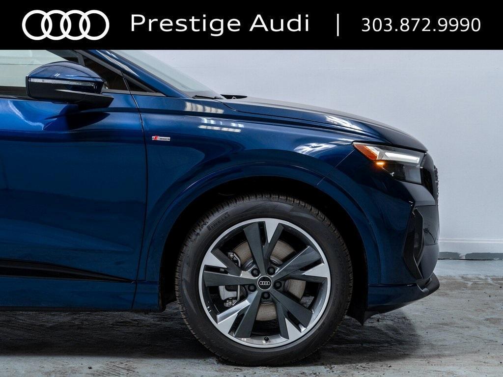 new 2025 Audi Q4 e-tron car, priced at $59,934