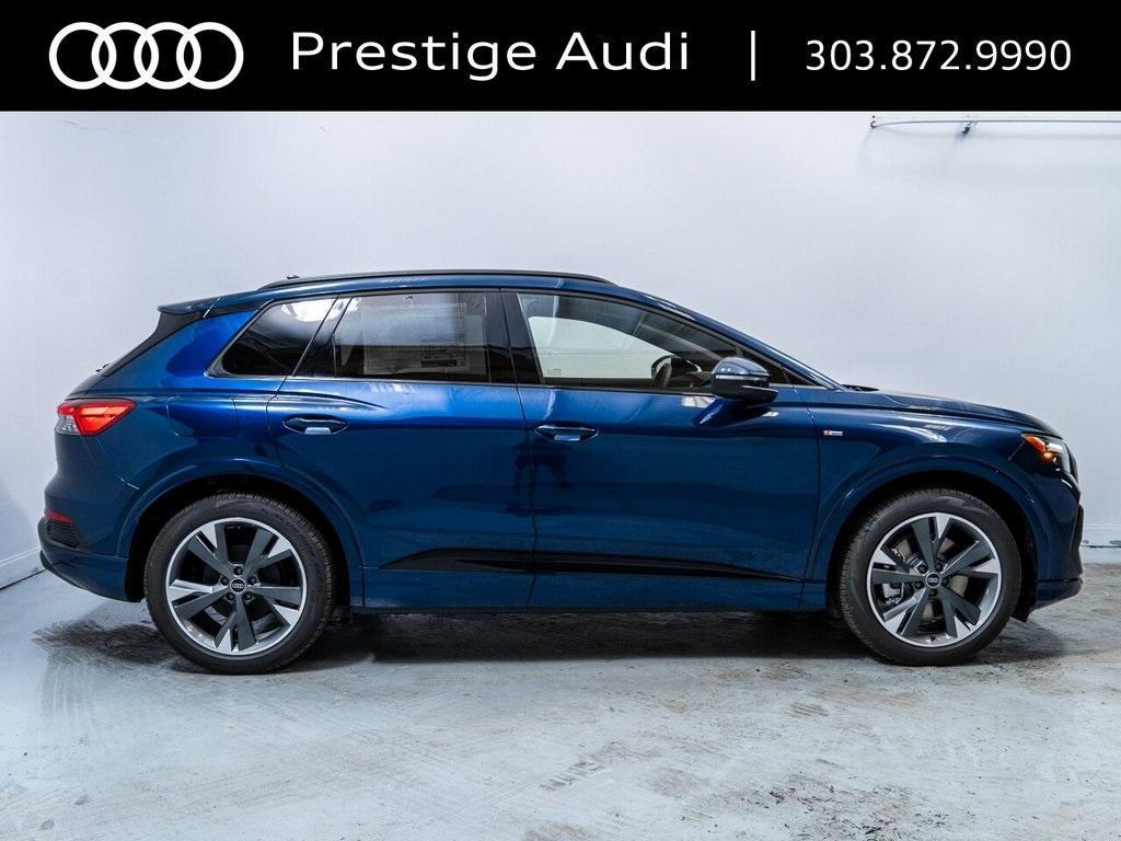 new 2025 Audi Q4 e-tron car, priced at $59,934
