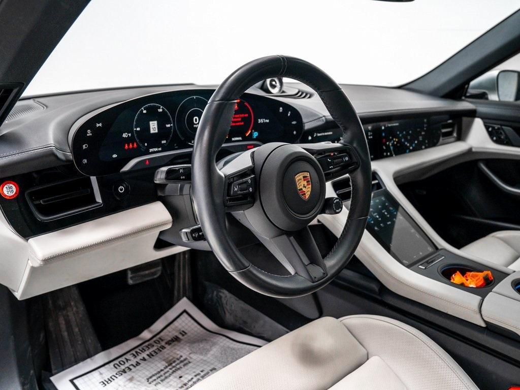 used 2020 Porsche Taycan car, priced at $61,991