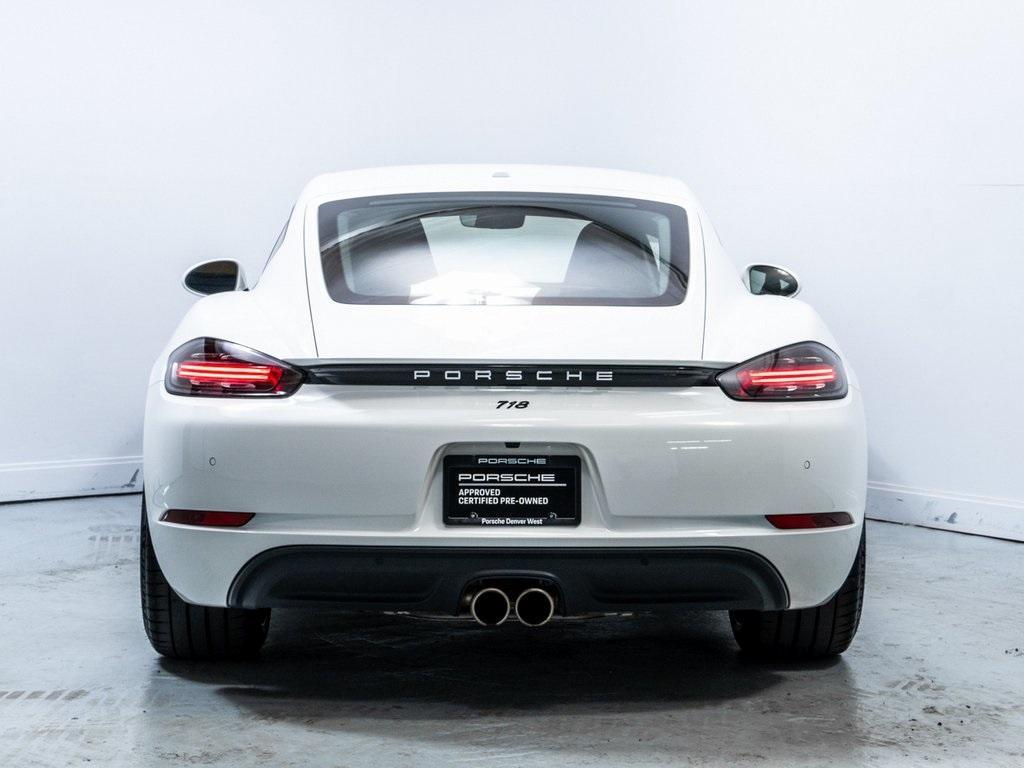 used 2025 Porsche 718 Cayman car, priced at $101,991