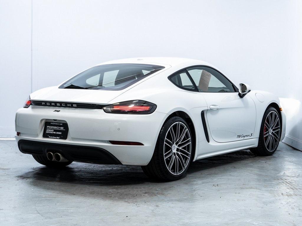 used 2025 Porsche 718 Cayman car, priced at $101,991