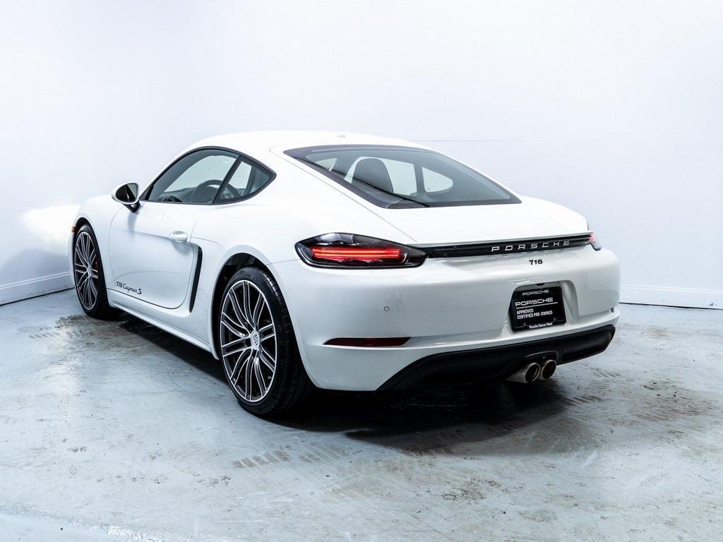 used 2025 Porsche 718 Cayman car, priced at $101,991