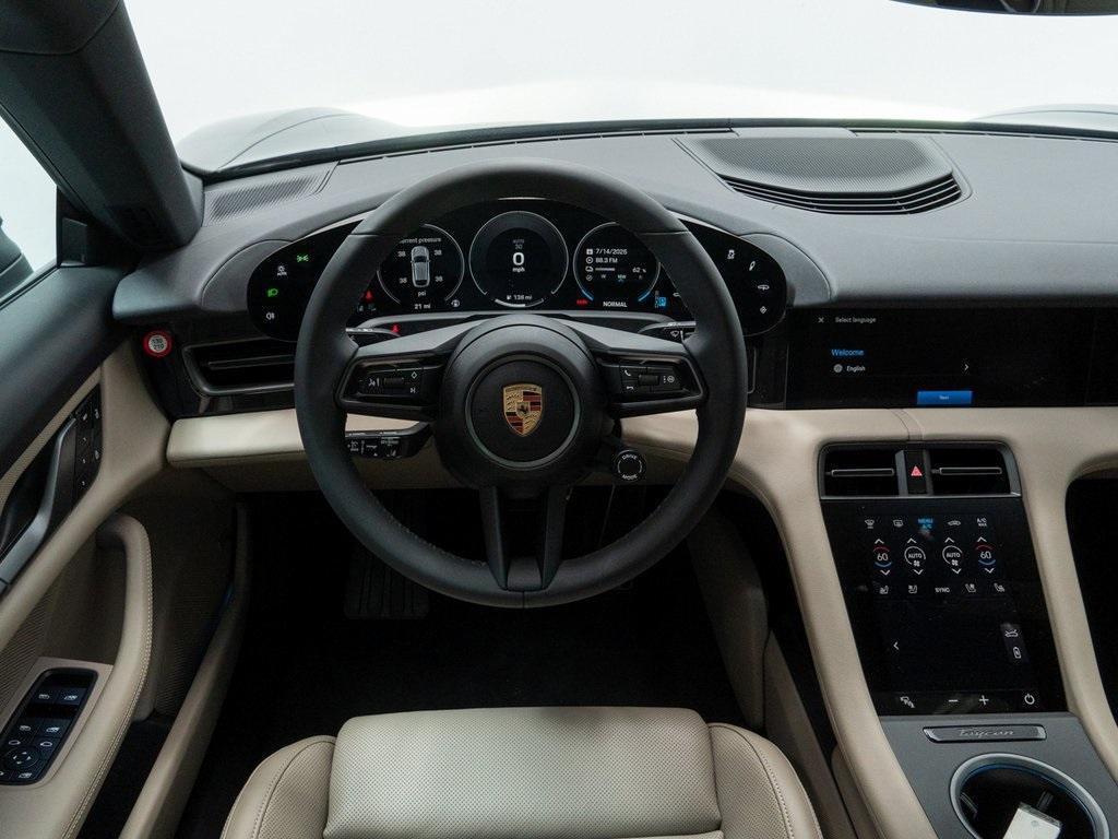 new 2025 Porsche Taycan car, priced at $129,964