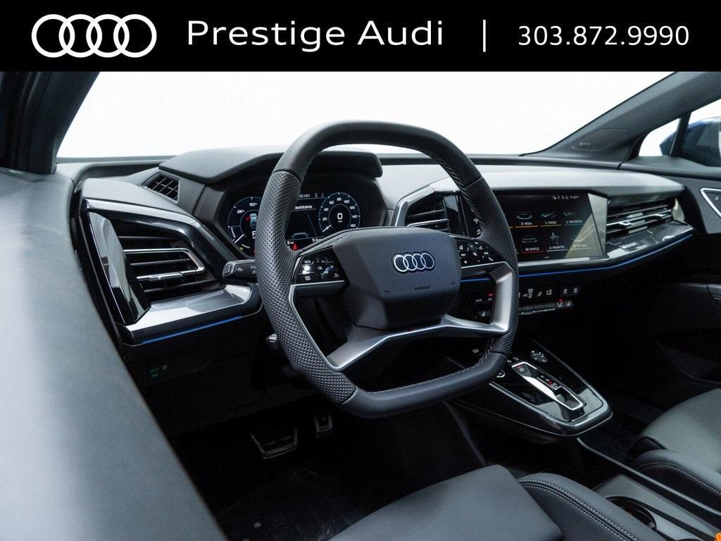 new 2025 Audi Q4 e-tron car, priced at $60,009