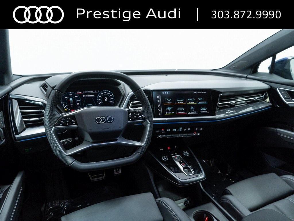 new 2025 Audi Q4 e-tron car, priced at $60,009