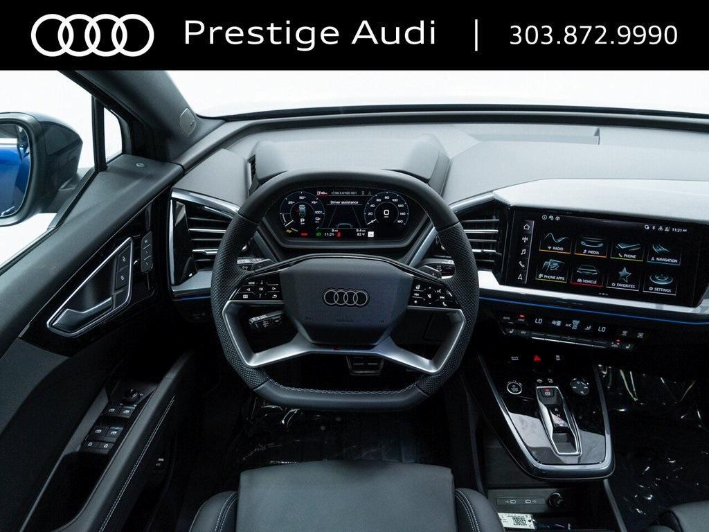 new 2025 Audi Q4 e-tron car, priced at $60,009