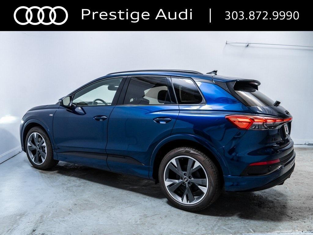 new 2025 Audi Q4 e-tron car, priced at $57,439