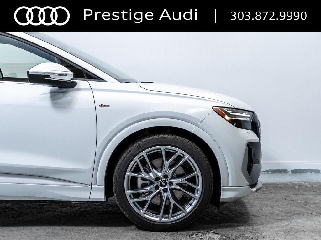 new 2025 Audi Q4 e-tron car, priced at $62,289