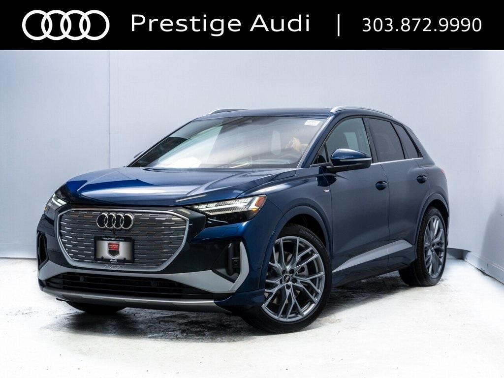 new 2025 Audi Q4 e-tron car, priced at $63,129