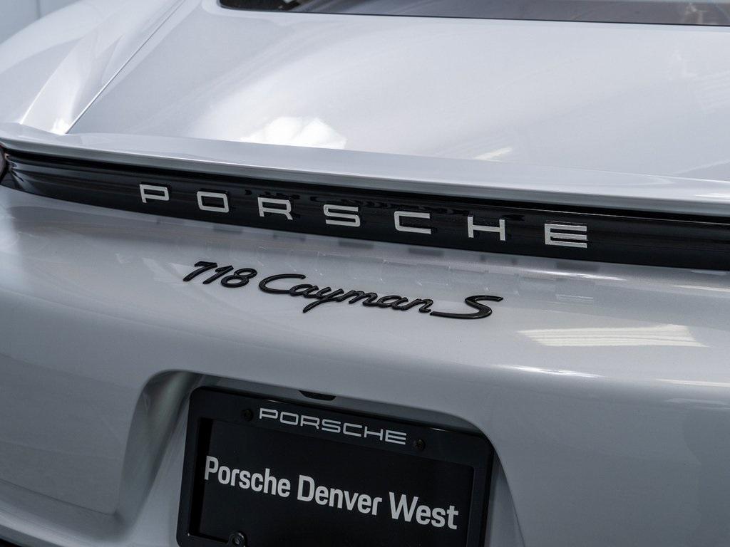 used 2025 Porsche 718 Cayman car, priced at $99,991