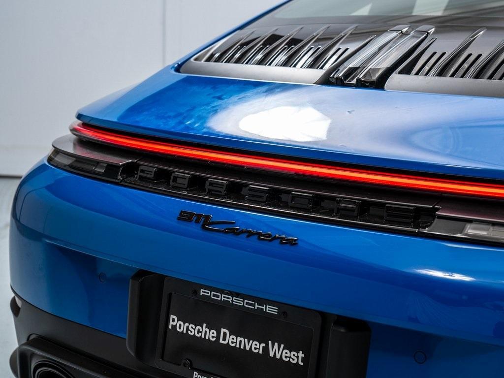 used 2025 Porsche 911 car, priced at $158,991