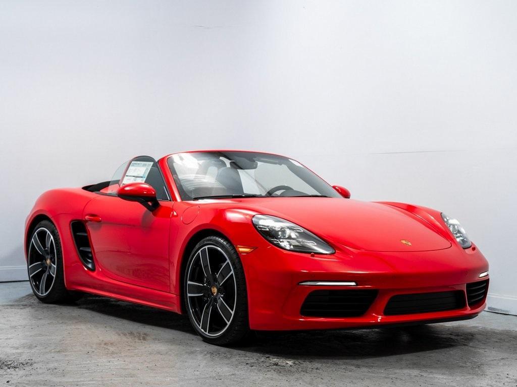 new 2025 Porsche 718 Boxster car, priced at $102,374