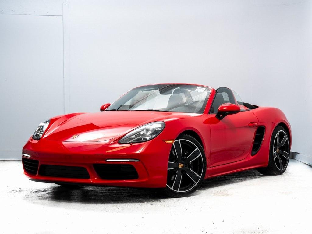 new 2025 Porsche 718 Boxster car, priced at $102,374