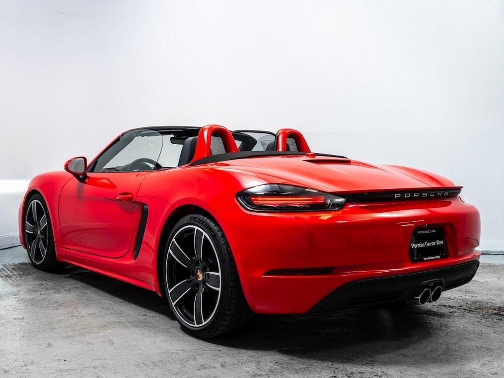 new 2025 Porsche 718 Boxster car, priced at $102,374