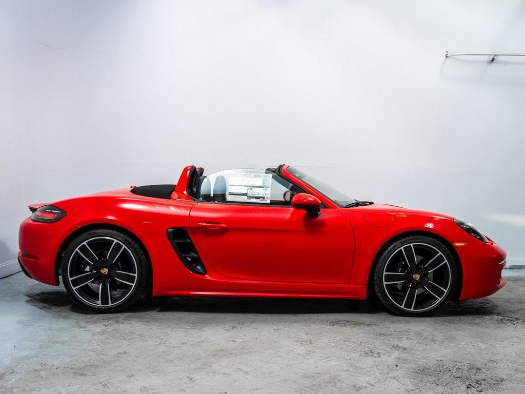 new 2025 Porsche 718 Boxster car, priced at $102,374