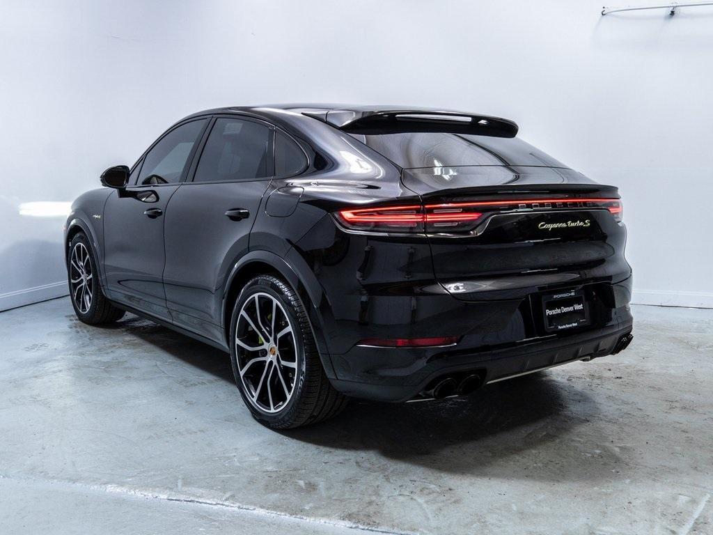 used 2021 Porsche Cayenne E-Hybrid Coupe car, priced at $108,991