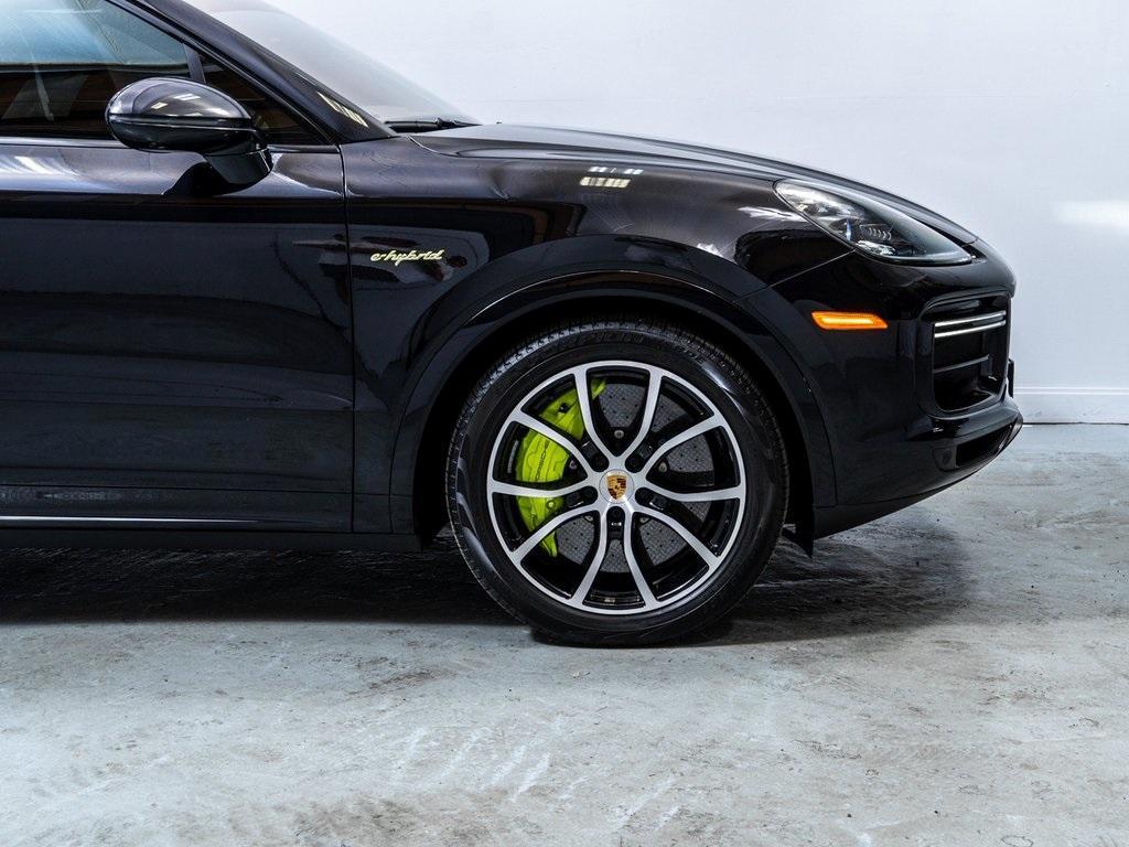 used 2021 Porsche Cayenne E-Hybrid Coupe car, priced at $108,991