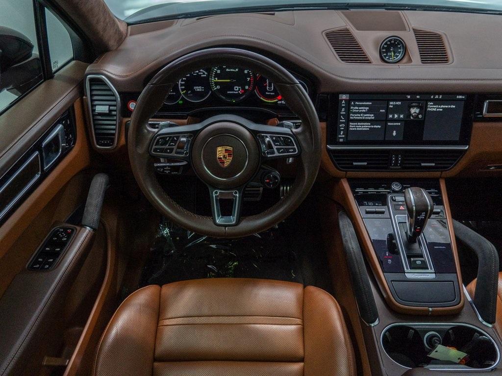 used 2021 Porsche Cayenne E-Hybrid Coupe car, priced at $108,991