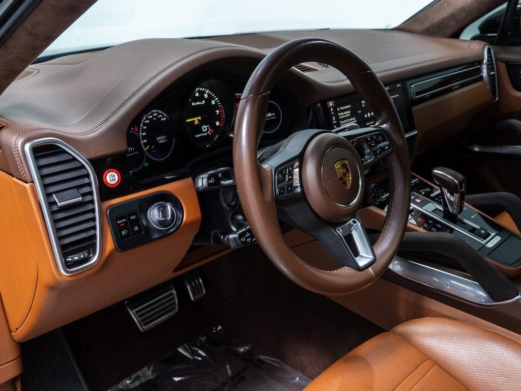 used 2021 Porsche Cayenne E-Hybrid Coupe car, priced at $108,991