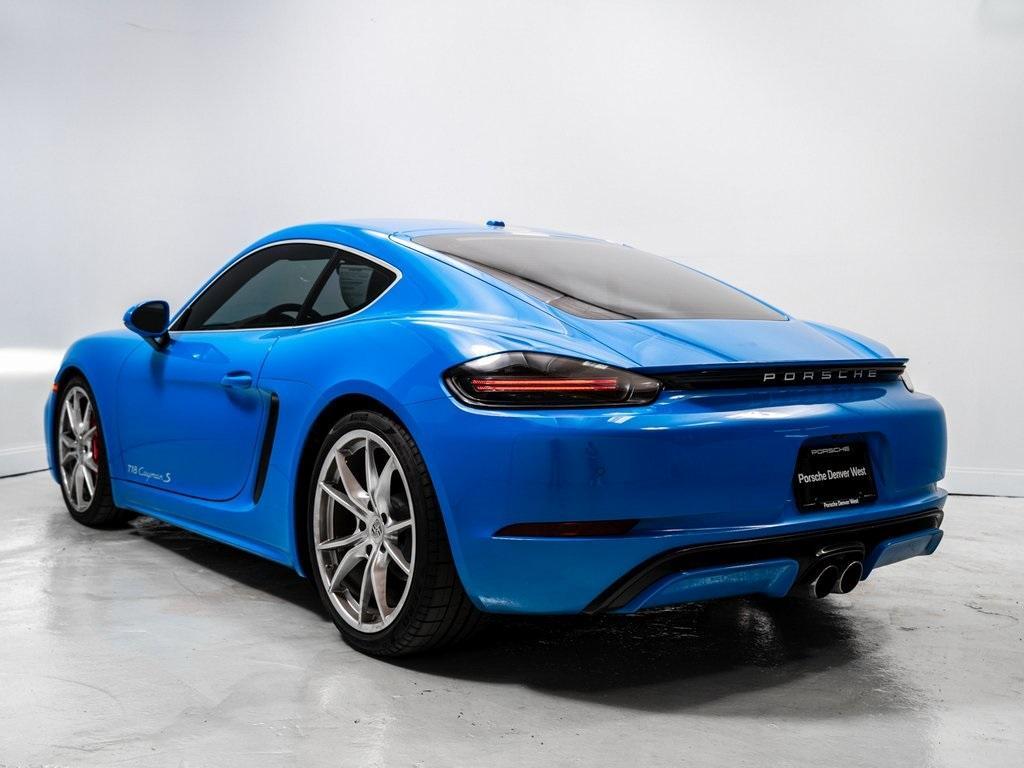 used 2024 Porsche 718 Cayman car, priced at $89,995