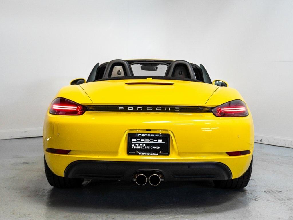 used 2025 Porsche 718 Boxster car, priced at $103,991