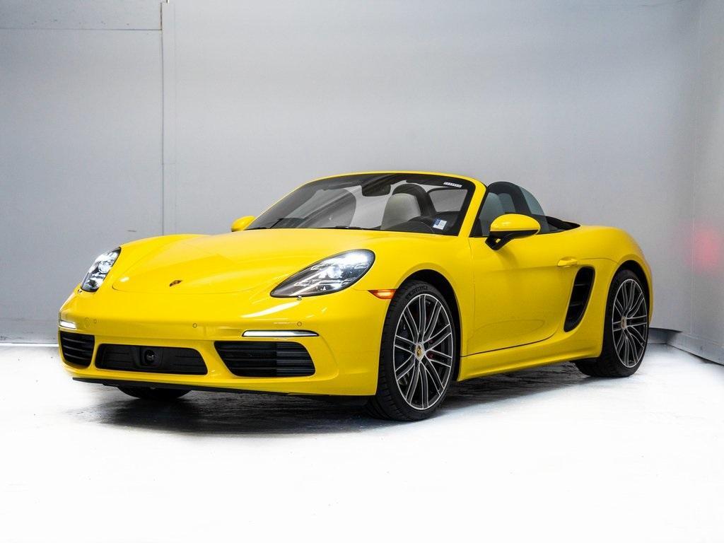 used 2025 Porsche 718 Boxster car, priced at $103,991