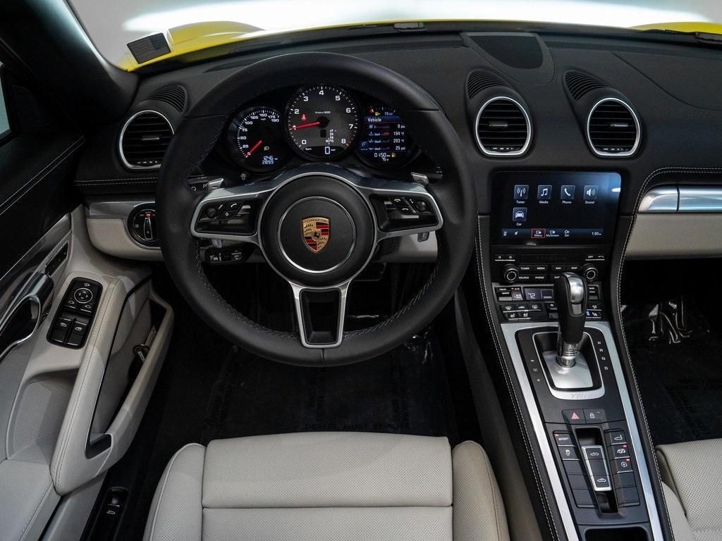 used 2025 Porsche 718 Boxster car, priced at $103,991
