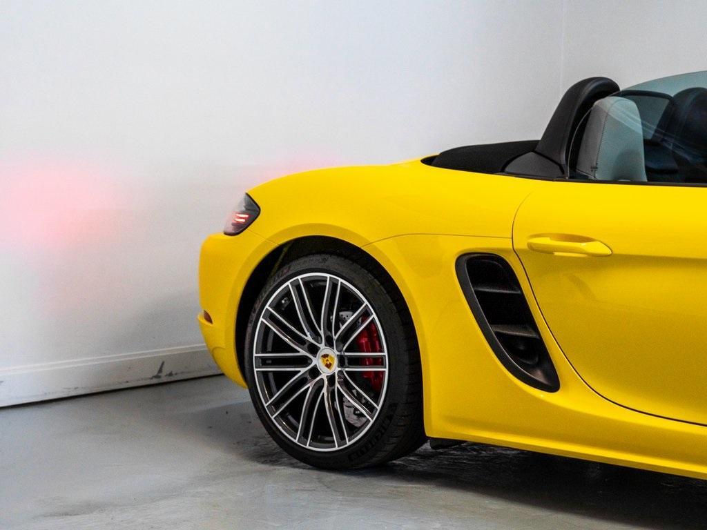 used 2025 Porsche 718 Boxster car, priced at $103,991