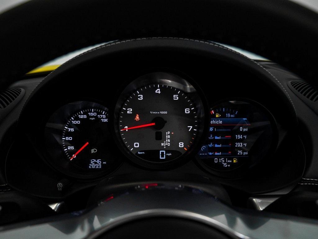 used 2025 Porsche 718 Boxster car, priced at $103,991