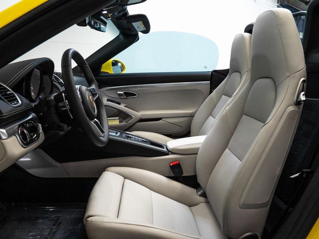 used 2025 Porsche 718 Boxster car, priced at $103,991
