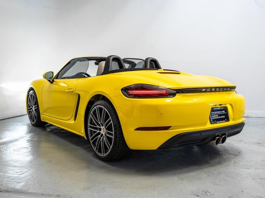 used 2025 Porsche 718 Boxster car, priced at $103,991
