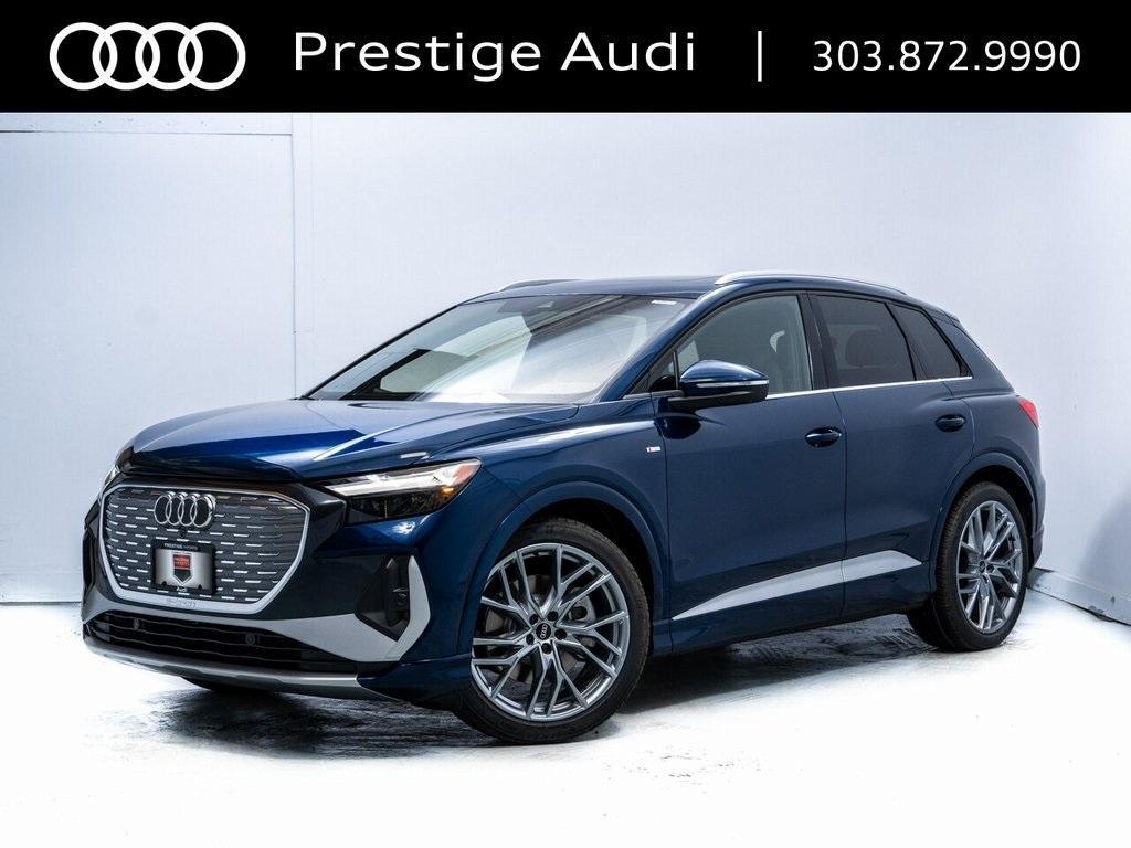 new 2025 Audi Q4 e-tron car, priced at $60,384