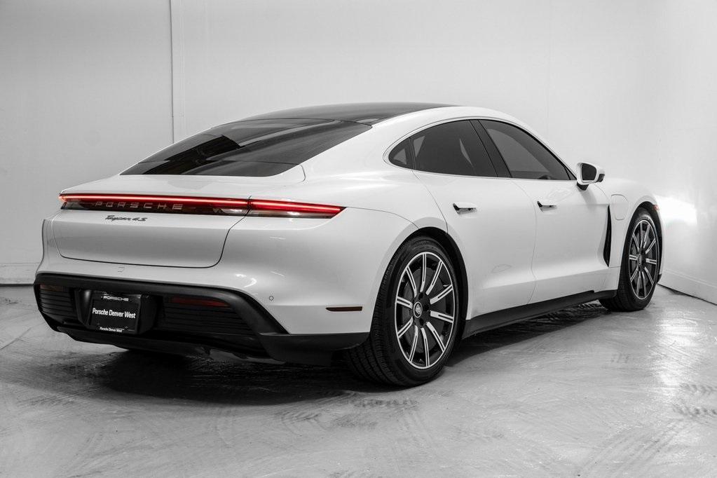 used 2022 Porsche Taycan car, priced at $72,991