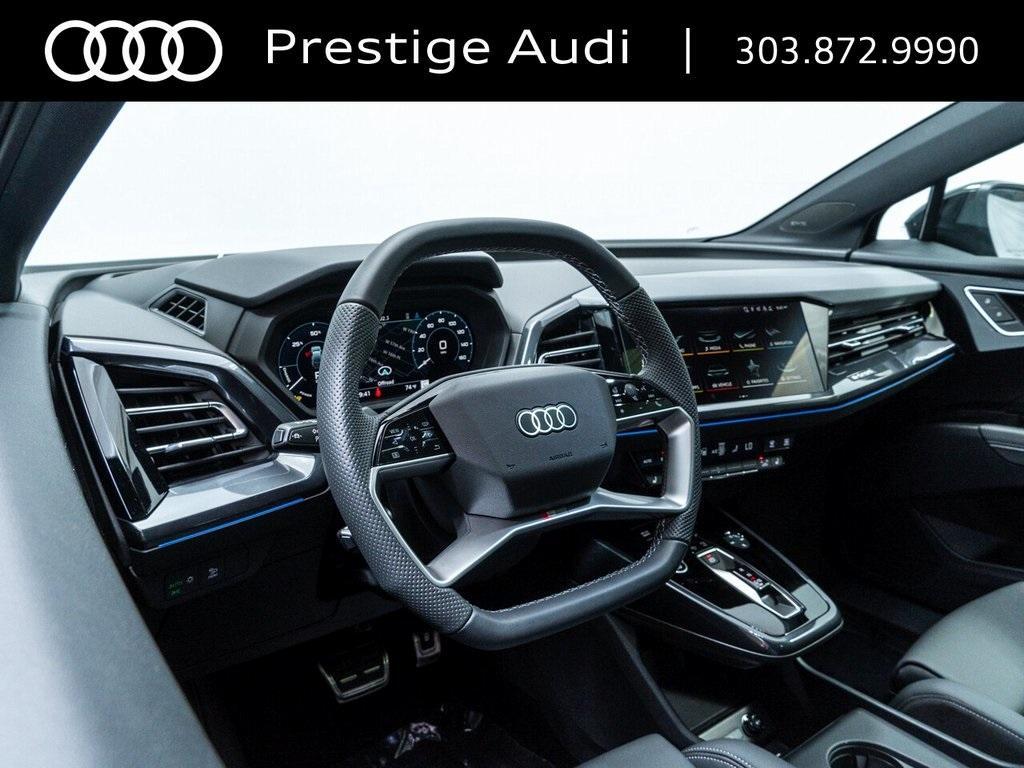 new 2025 Audi Q4 e-tron car, priced at $62,904