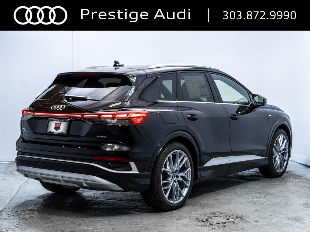 new 2025 Audi Q4 e-tron car, priced at $62,904