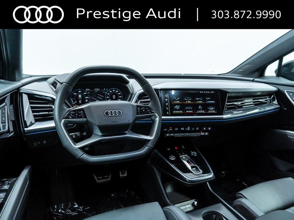 new 2025 Audi Q4 e-tron car, priced at $62,904
