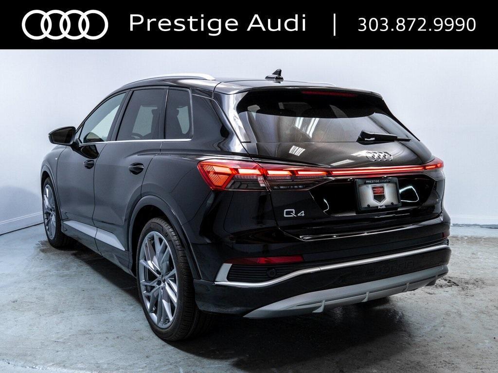 new 2025 Audi Q4 e-tron car, priced at $62,904