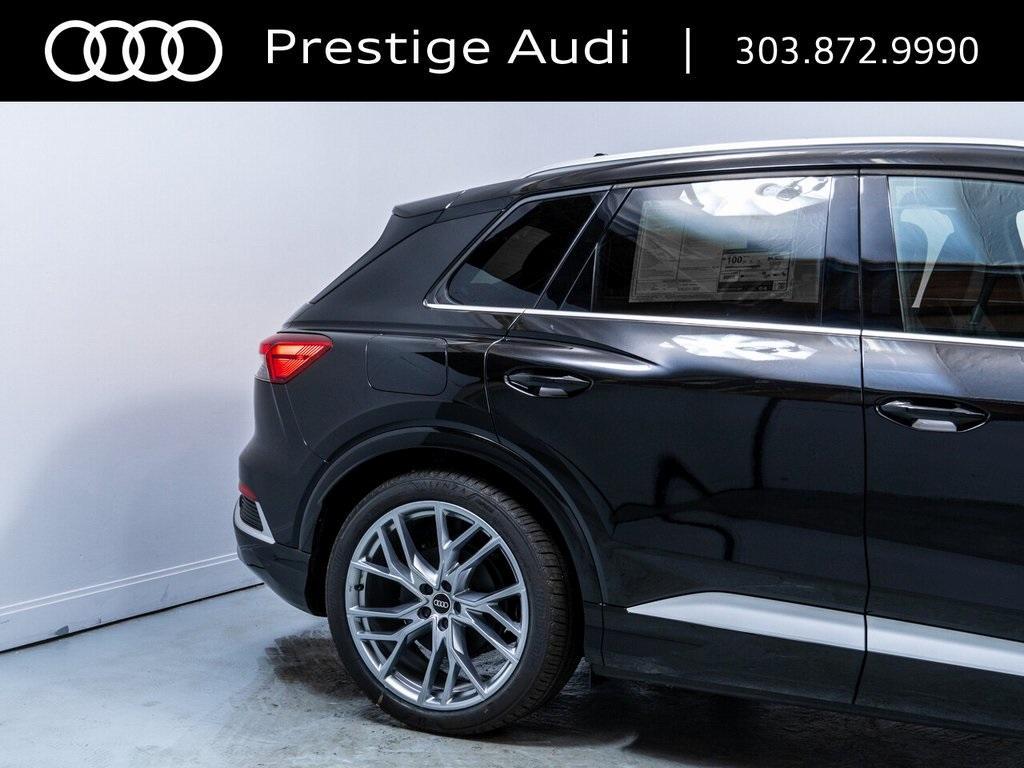 new 2025 Audi Q4 e-tron car, priced at $62,904